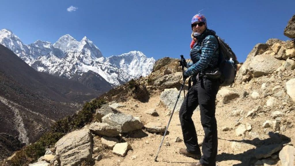 Adventure Women guest in Nepal (Photo: Adventure Women)