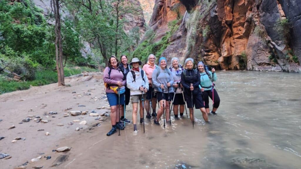 Canyon Calling Adventures for Women tour group (Photo: Canyon Calling)