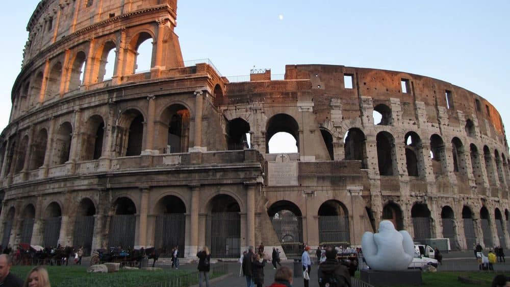 Rome's Colosseum as seen on a Globus tour