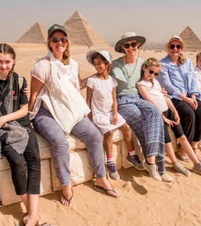Pyramids outside of Cairo, Egypt (Photo: Intrepid Travel)