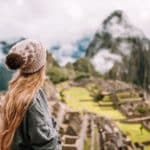 Woman at Machu Picchu in Peru (Photo: Intrepid Travel)