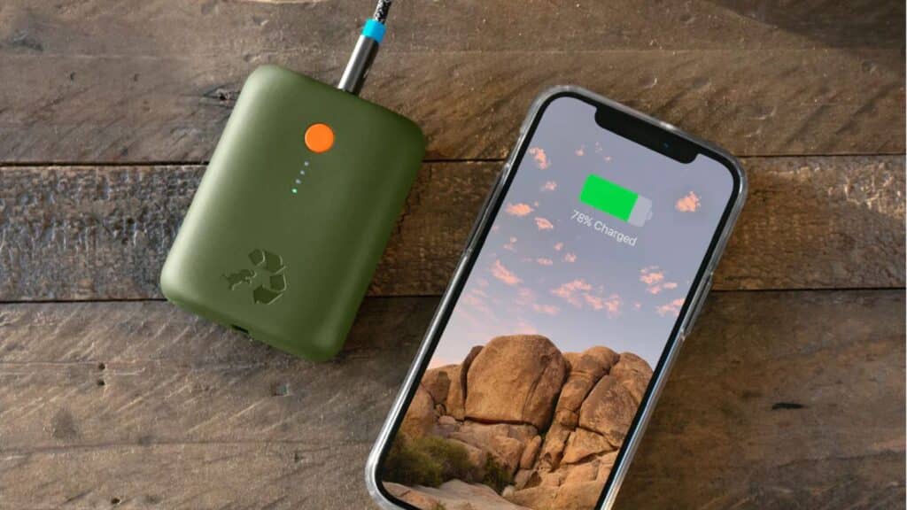 Nimble's portable chargers leave plenty of room in your bag for other carry-on essentials (Photo: Nimble)