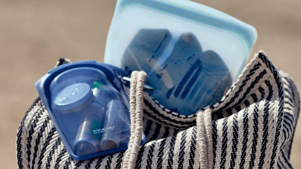 Stasher's travel pouches are among our favorites for on-the-go organization (Photo: Stasher)