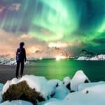 Northern Lights viewing on Up Norways teen-friendly tour