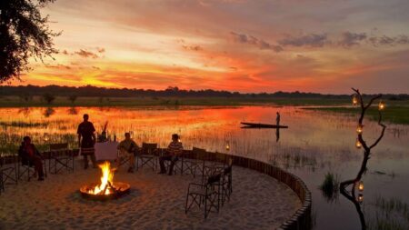 Botswana Sanctuary Chief's Camp on Abercrombie & Kent safari tour