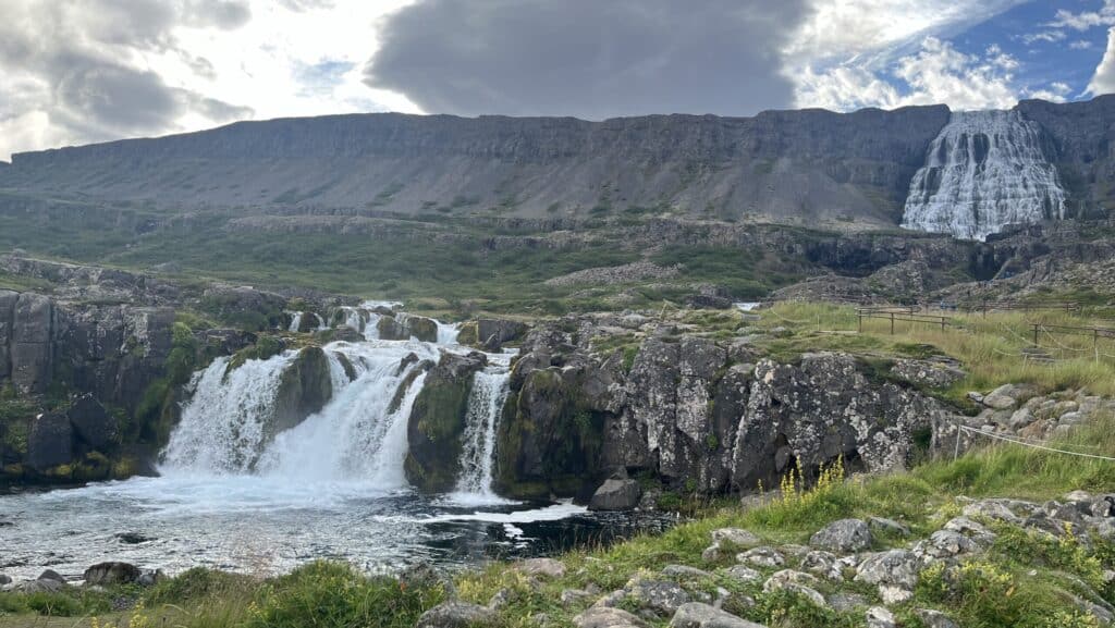 Waterfall in Iceland