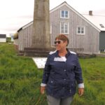 Megan's mom in Iceland on a National Geographic Expedition