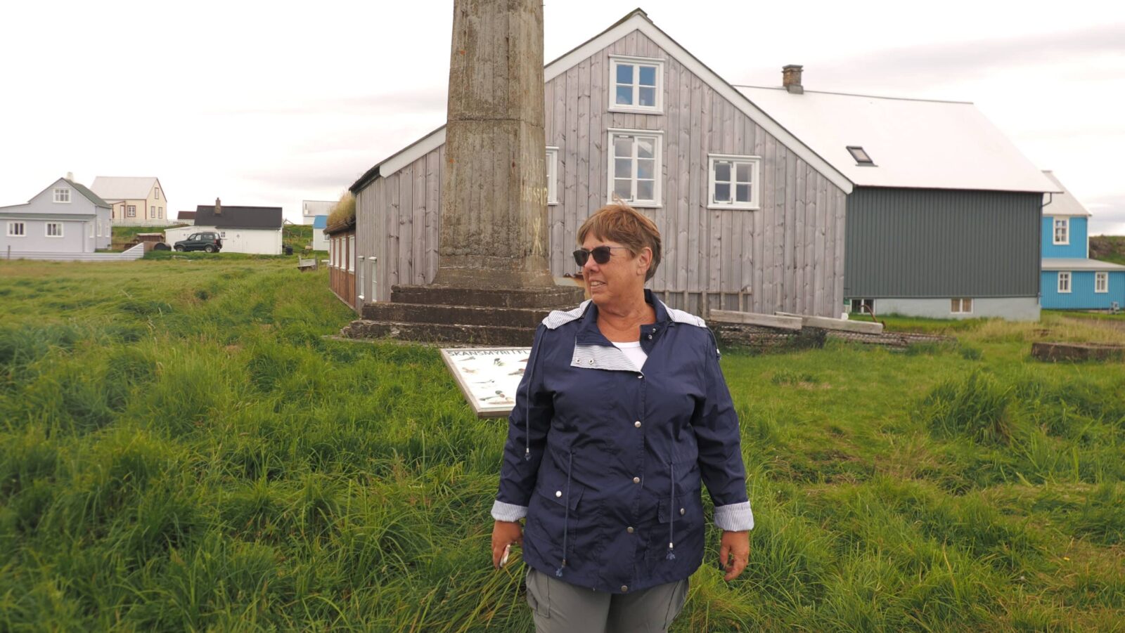 Megan's mom in Iceland on a National Geographic Expedition