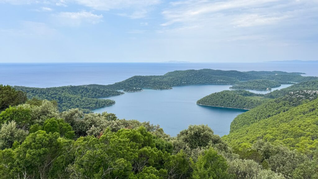 View from Mljet National Park