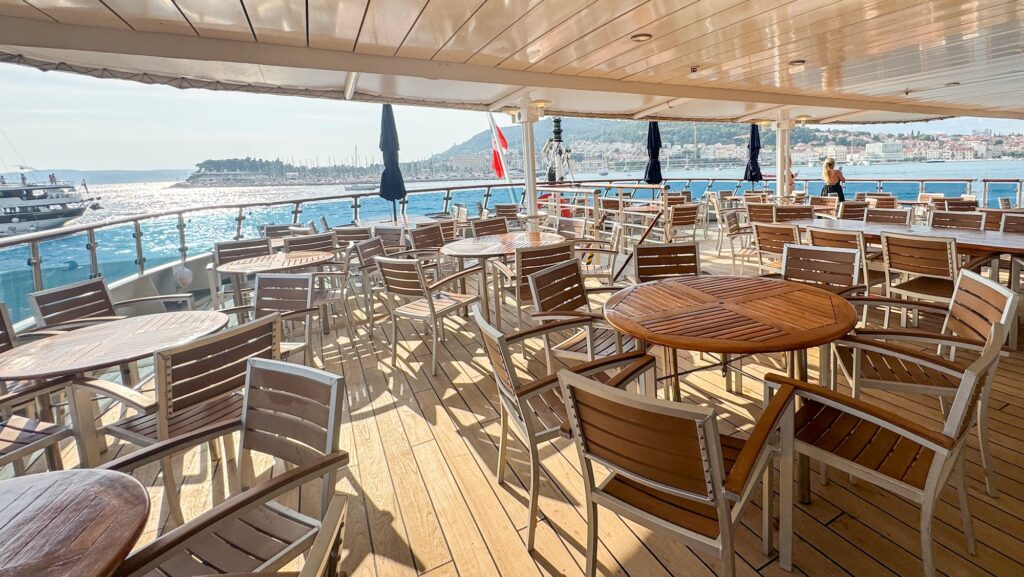 Deck onboard The Orion