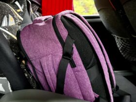 daypack on tour coach