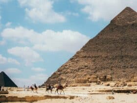 Giza Pyramid Complex in Egypt (Photo: Omar Ramadan on Unsplash)