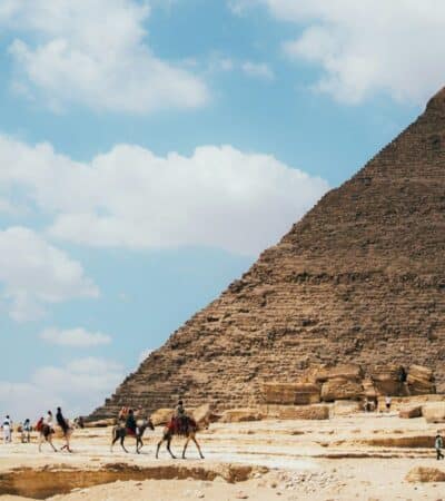 Giza Pyramid Complex in Egypt (Photo: Omar Ramadan on Unsplash)