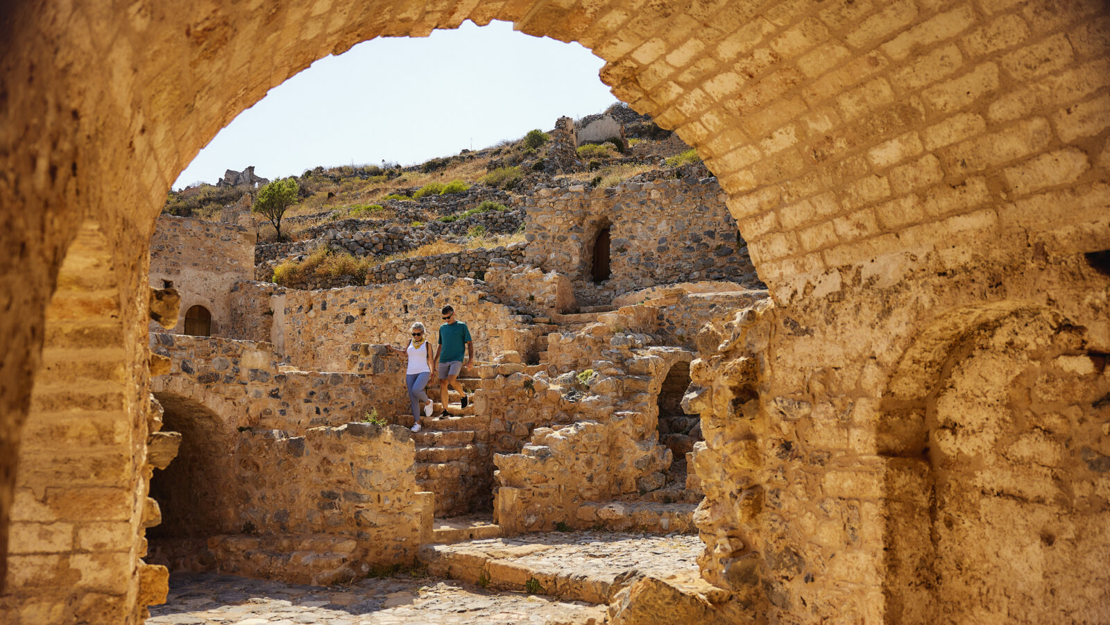 A couple in Monemvasia