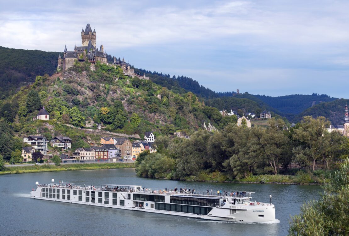 Uniworld Boutique River Cruises' SS Victoria on Moselle River Germany