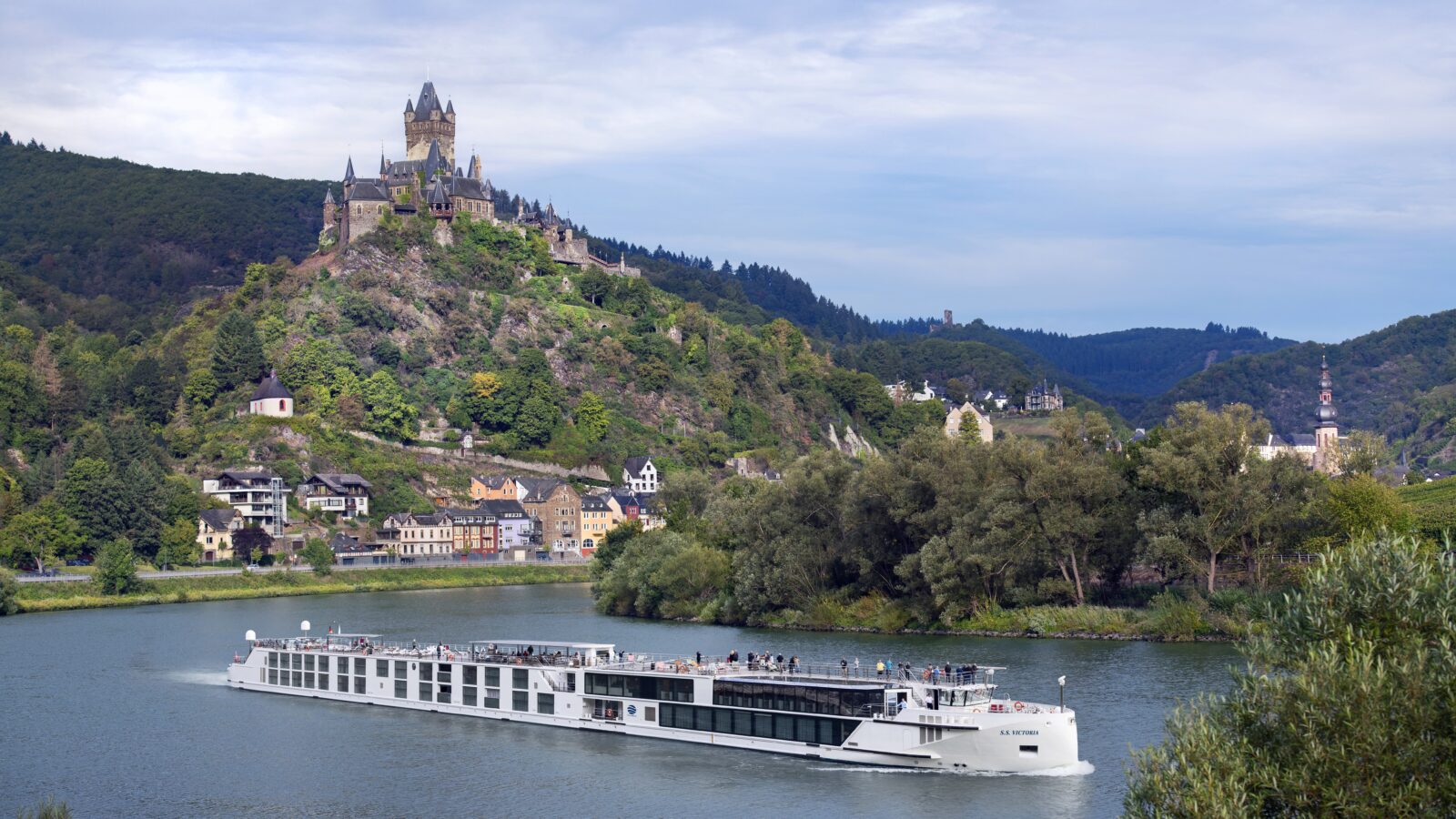 Uniworld Boutique River Cruises' SS Victoria on Moselle River Germany
