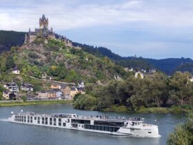 Uniworld Boutique River Cruises' SS Victoria on Moselle River Germany